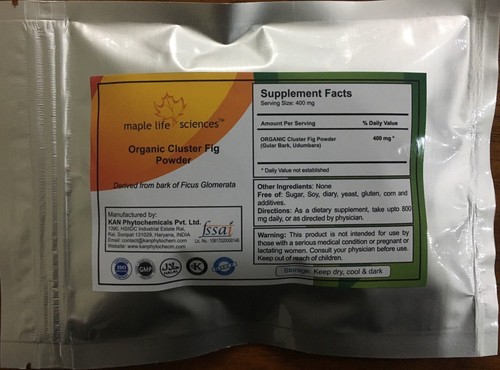 Organic cluster fig powder - organic,