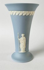 Wedgwood Blue Jasper Trumpet