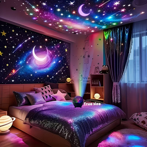Rotating led galaxy colors - rotating,