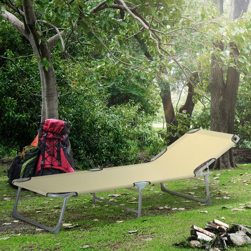 Portable folding camping bed - portable,