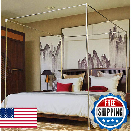 Mengersi canopy bed frame - bed, post