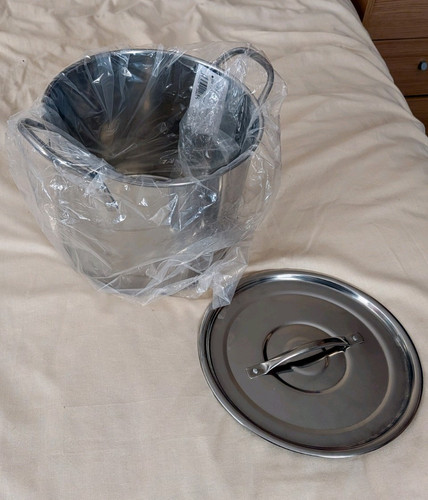 Stainless steel stockpot - stainless,