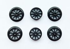 Replacement set of 6 wheels (4 flanged, 2 flangeless) for Dublo 2/3 rail tenders