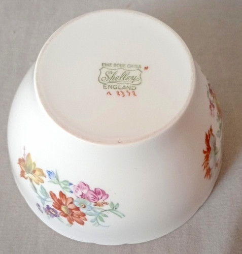 Shelley fine bone china floral - bone,