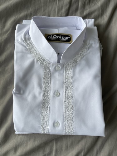 Men white shalwar kameez - white,