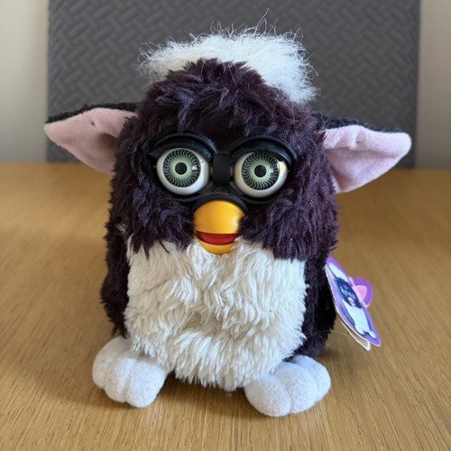 Furby 1998 black - black, white