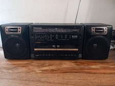 Panasonic RX-CT 810  Boombox Ghetto Blaster, Tape/Radio No Plug, All Works Well 