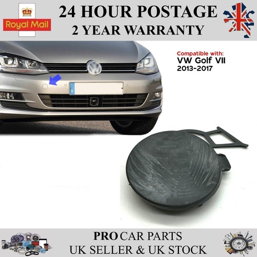 Front bumper tow eye - front, hook
