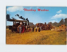 Postcard Threshing Machine