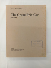 LJK Setright - The Grand Prix Car 1954-1966 - Book Proof - Proof Copy 1968  Rare