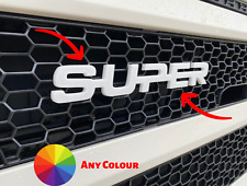 Scania Super 2.0 Grille grill Badge Logo Emblem V8 nextgen