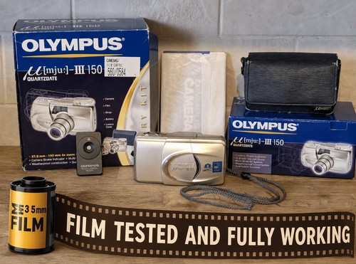 Boxed olympus mju iii - mju,