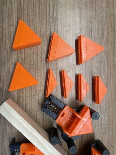 Set four mitre clamps - set,