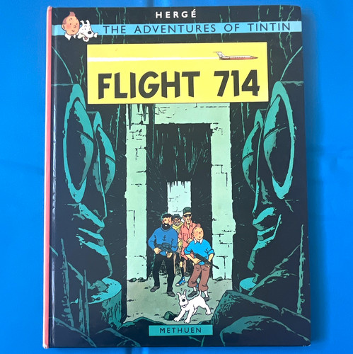Hergé tintin flight 714 - flight,