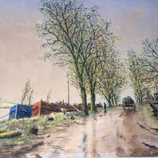 Original Watercolour Gouache