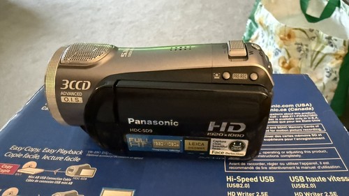 Panasonic hdc sd9 camcorder - hdc-sd9, hd