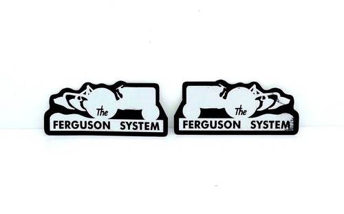 The ferguson system decals - ferguson,
