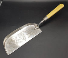 Vtg Silver Plated Handled