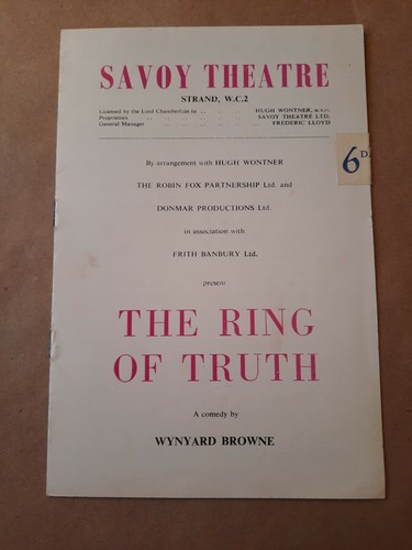 C1959 the ring truth savoy - ring,
