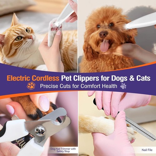 Dog cat paw trimmer - cat, clippers