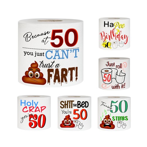 Toilet paper birthday - paper, happy