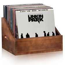 Wooden Vinyl Record Storage