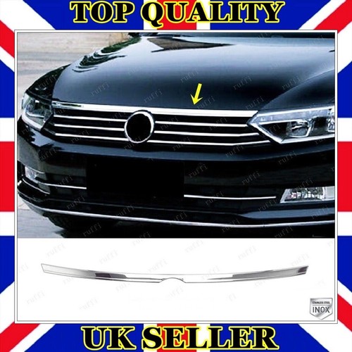Chrome front grill upper trim - chrome,