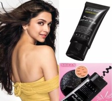 2x Charcoal Black Face Mask