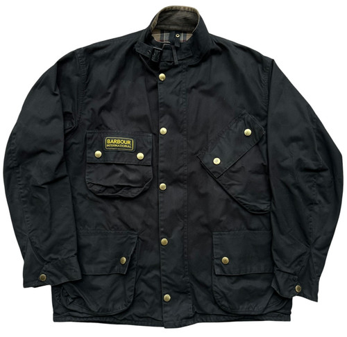 Barbour international black - international,