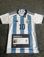 Lionel Messi Hand Signed