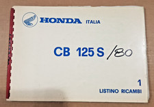Honda CB 125 S/80 SPARE PARTS