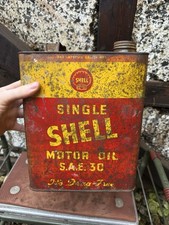 Vintage Single Shell Motor Oil