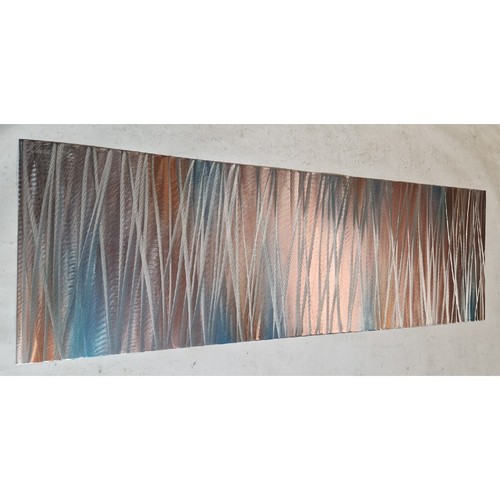 Modern abstract metal wall