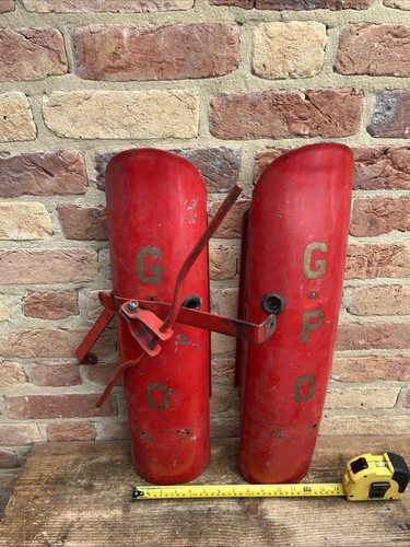Bsa bantam leg shields gpo - leg, red