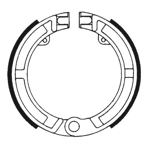 New mcs981 trw brake shoes - brake,