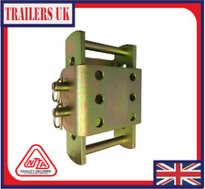 ADJUSTABLE TOW HITCH DROP PLATE 3.5T Pin Land Rover 4x4