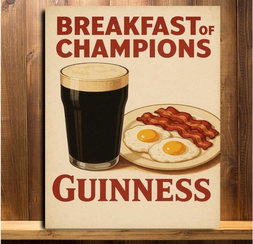 Retro vintage wall metal - retro, sign