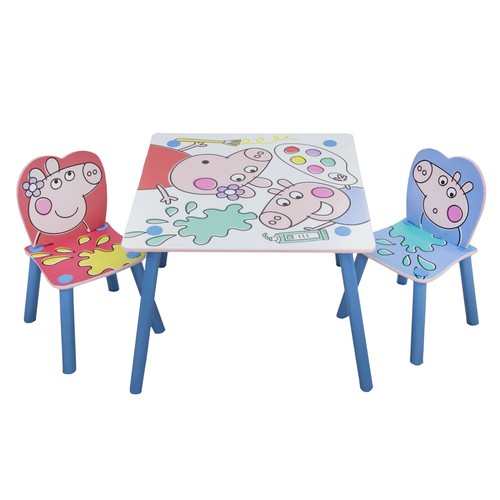 Peppa pig table and - pig, set