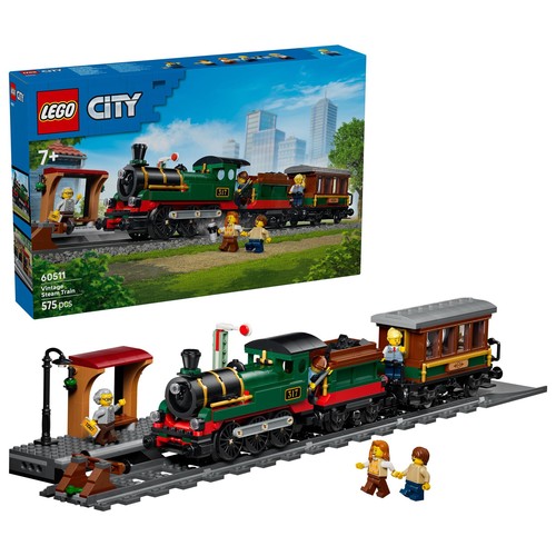 Lego city vintage steam - city,