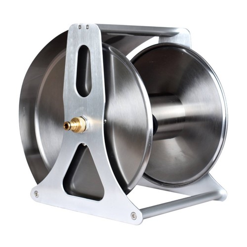 Stainless steel hose reel - steel,