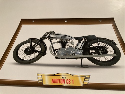 Norton 500 cs1 1928 sheet - 1928, card