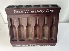 Vintage Wine Glass And Bottle