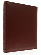 Burgundy Eco Leather Large Self Adhesive Photo Album 20Sheets / 40Sides Gift