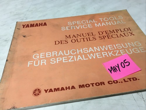 Yamaha special tools - special,