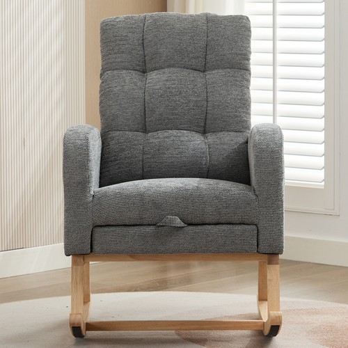 Ergonomic rocking chair - rocking, w/