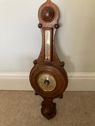 Oak barometer the tradional - barometer, in