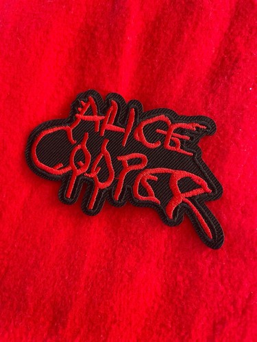 Alice cooper sew patch - alice,