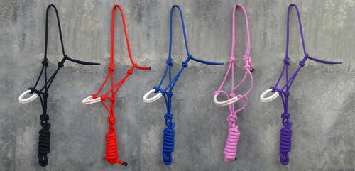 Quality rope halter padded - rope, on