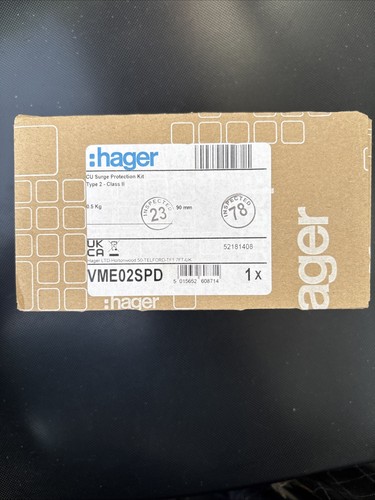 Hager surge protection - , kit