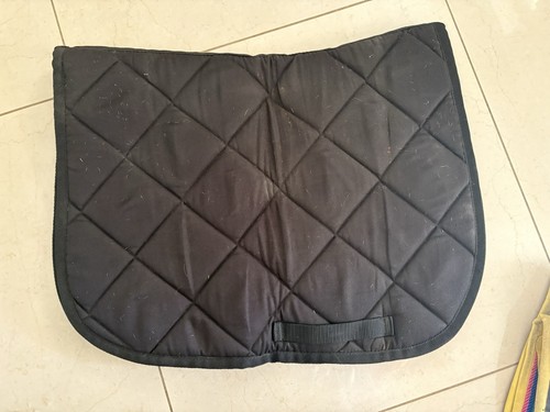 Black quilted whitaker - black, saddle